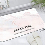 Коврик для ванной комнаты ZALEL 45х75 противоскользящее покрытие AC-2952