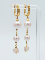 91001928 Серьги Selena Pearls