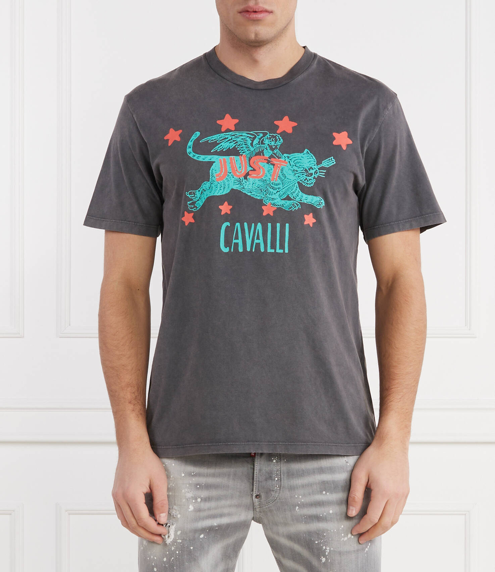 Футболка Just Cavalli - серый(76OAHE04CJW13)