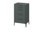 Комод Type oak высокии? 5 ящиков (темно-серый)