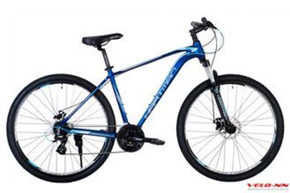 Велосипед Hartman Neo Pro Disc 29" (2022) синий/голубой
