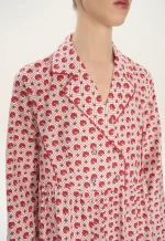 Платье «Узоры 2», красный