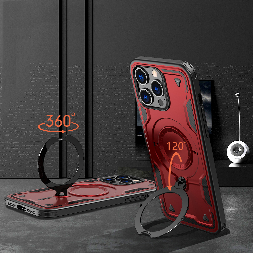 Чехол Magneto Case с кольцом для iPhone 14 Pro Max