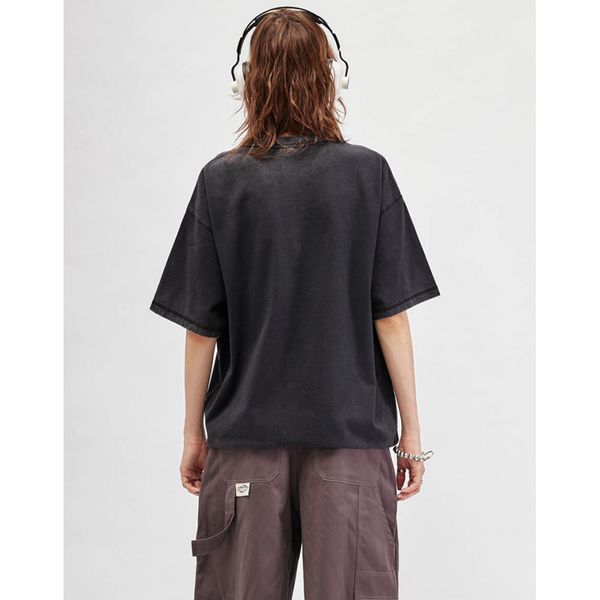 Футболка Head из плотного хлопка темно-серая - фото 8