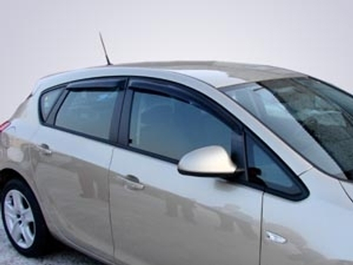 Дефлекторы боковых окон SIM для Opel Astra (2010-) арт.SOPASTH1032