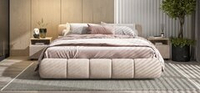 Кровать BOSS DREAM велюр Monolit латте