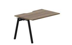 стол Arena 1180х780х750мм (с эргономичным вырезом) - приставной элемент