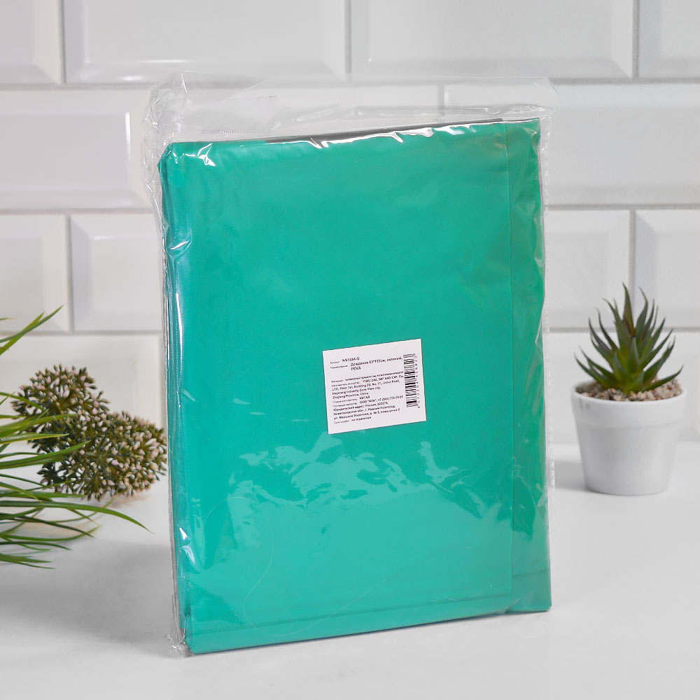 Дождевик 65*115см, зеленый, PEVA