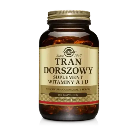 Solgar Cod Liver Oil - 100 капсул