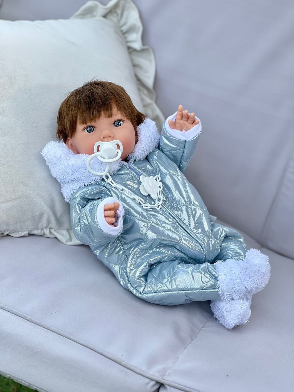 Кукла Marina and Pau 45 cм TEO мягконабивная в пакете (M1163K)