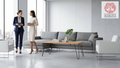 Стол кофейный Детлиф 100х50х43см, стол журнальный лофт дубовый, деревянный