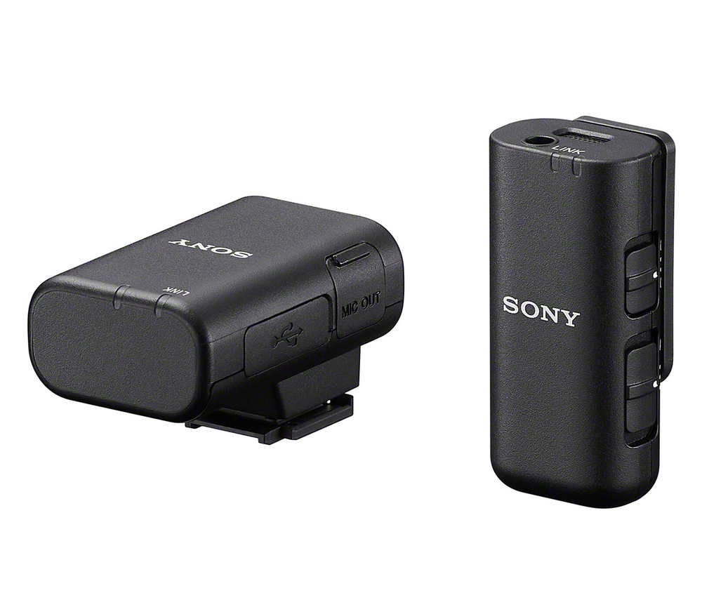 Беспроводная система Sony ECM-W3S, Bluetooth 5.3 LC3plus, 1 микрофон, MI Shoe, 3.5 мм, USB-C