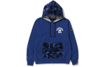 A Bathing Ape X Undefeated Color Camo Relaxed Zip Худи