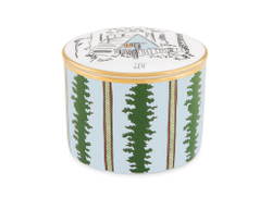 Шкатулка круглая Richard Ginori Rain Rock Creek, 8.2 см