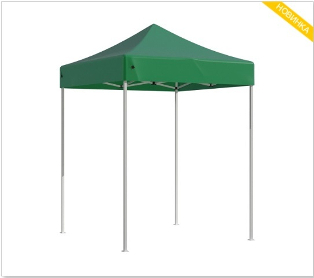 Тент-шатер быстросборный Helex 2х2х3м полиэстер зеленый