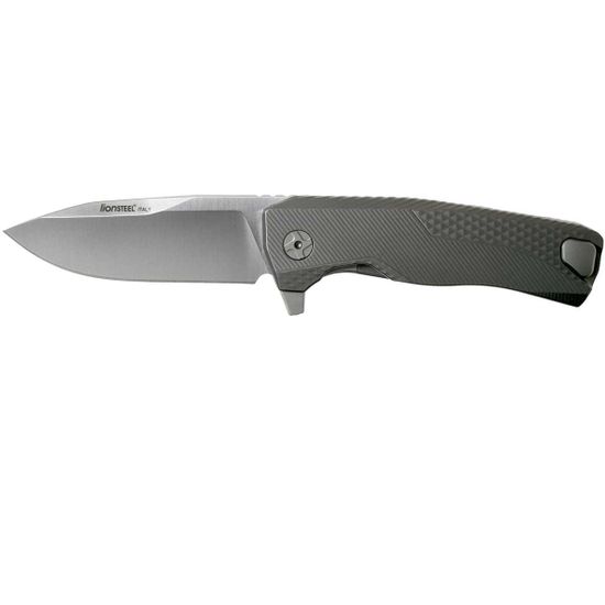 Складной нож Lion Steel "ROK-G" L/ROK G c клинком из стали Böhler M390 Microclean®, рукоять титан