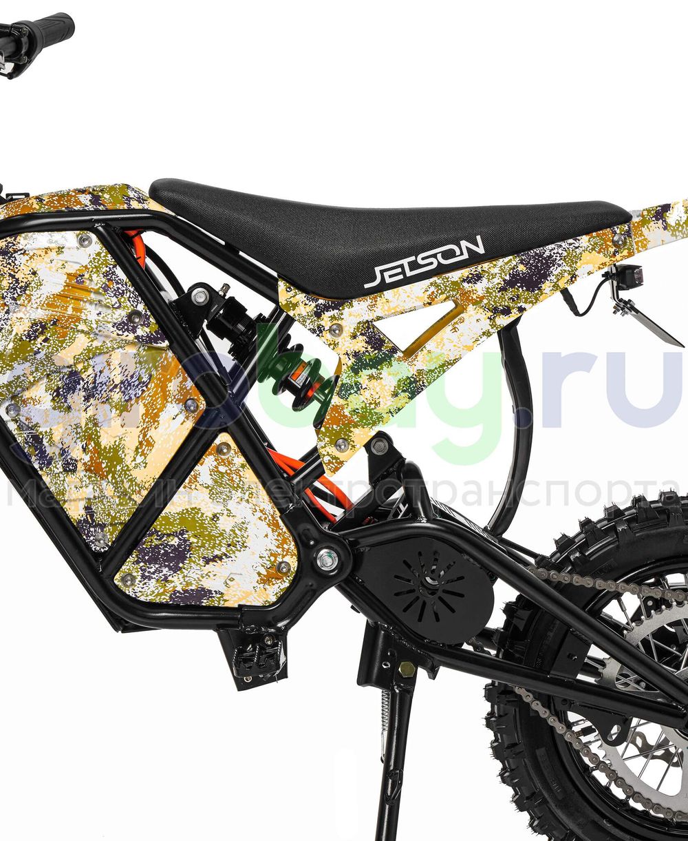 Электропитбайк Jetson MAGNUM 1000W (48V/25Ah) - Хаки фото №17