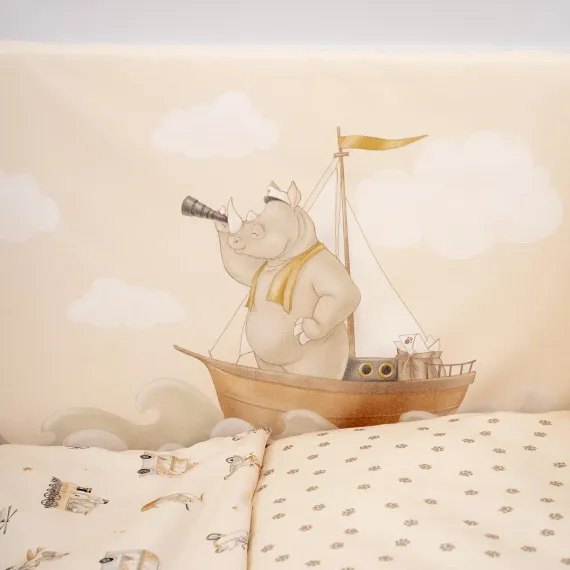 Комплект постельного белья Lollycottons Письмо другу 6 предметов