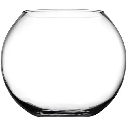 Ваза-шар «Флора» стекло 0,8л D=80,H=103мм прозр
