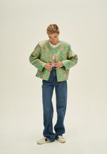Oriental green jacket