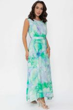 Платье Иниша (зеленое) П14072-4М LT Collection