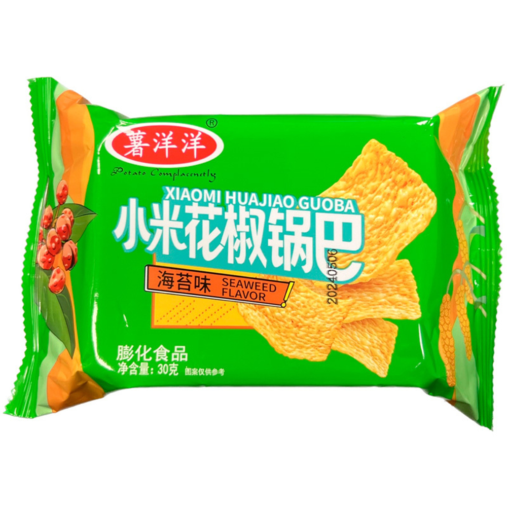 Чипсы ShuYangyang Crispy острые 30г