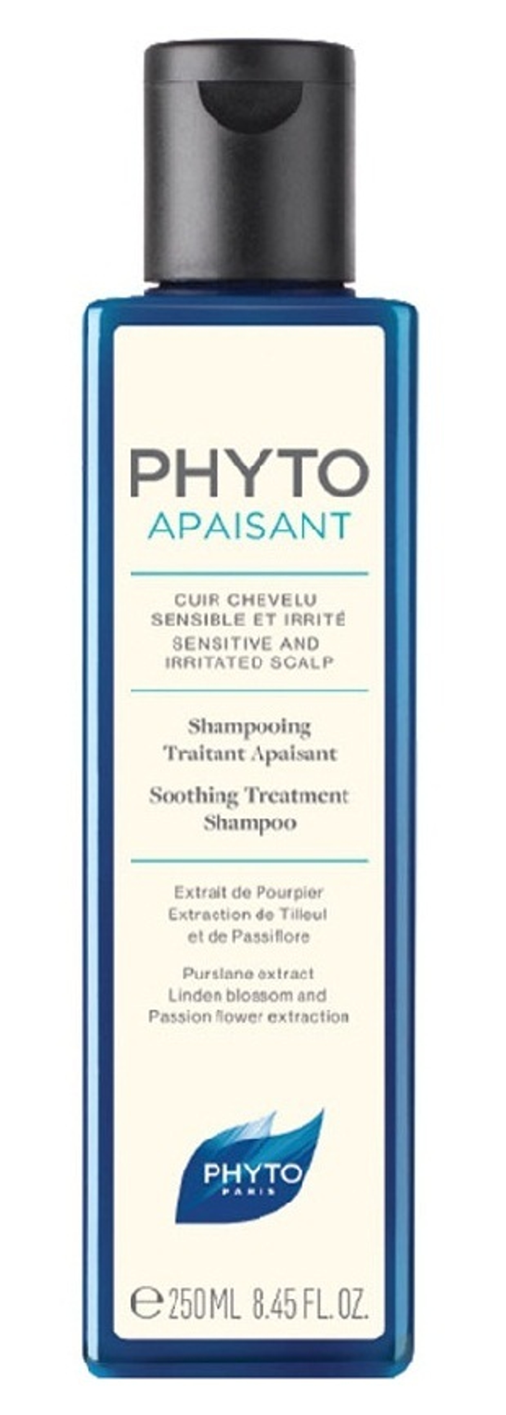 PHYTOSOLBA ФИТОАПЕЗАН Шампунь для волос оздоравливающий успокаивающий Phytoapaisant Shampooing Traitant Apaisant 250 мл