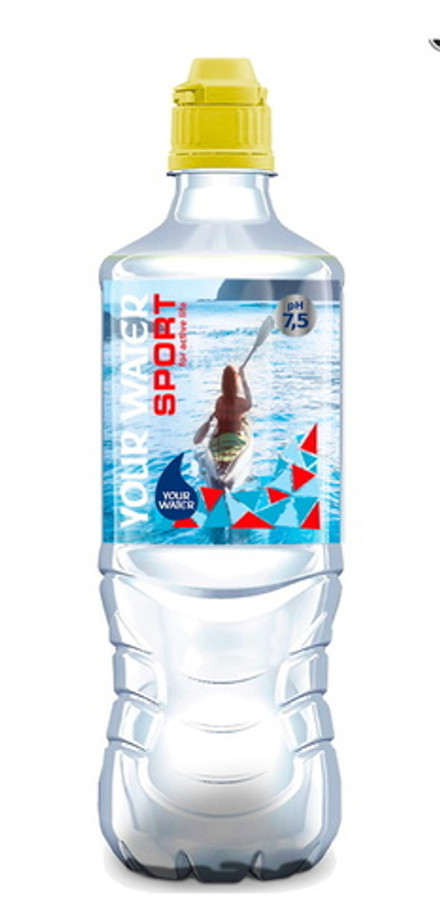 Вода Дарида "Your Water sport" 0,75л. без газа