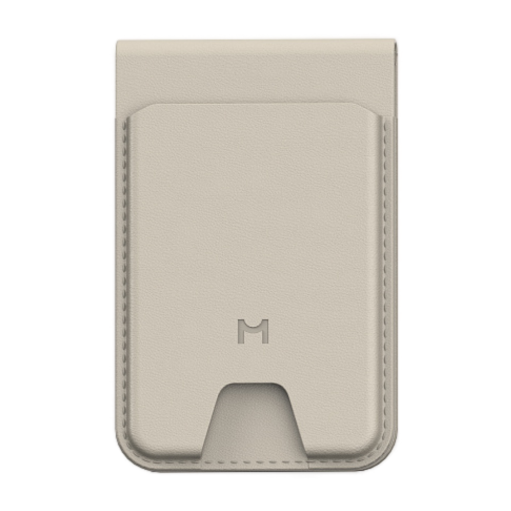 Кожаный чехол-бумажник MagSafe с подставкой Magssory Geotag Flip Wallet Гибридный картхолдер из полиуретановой кожи с карманом (для пропуска или водительских прав). Работает с приложением Apple «Локатор». Вмещает до шести карт. Есть RFID-защита