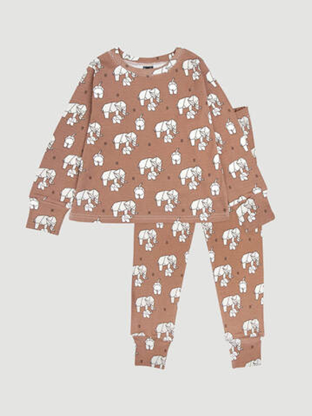 Пижама Mjölk Слоники оригами, на манжетах