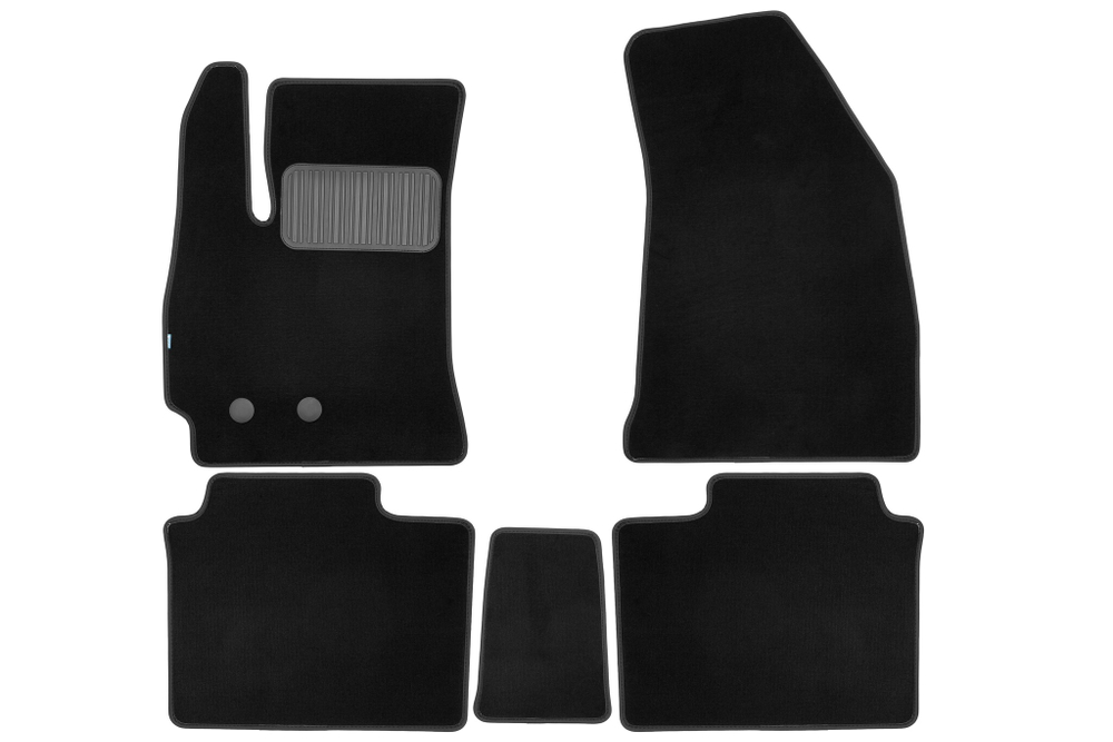 Коврики в салон для CHERY Arrizo 8 2023- седан, 5шт. (текстиль) арт.KLEVER0506303522110KH