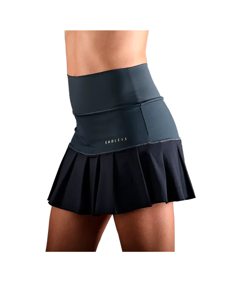 Юбка для падел Endless Ottey 2025 нефте-зелёная