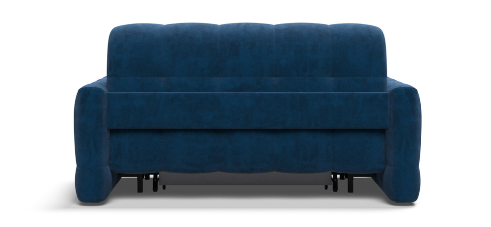 Диван Босс Слип 140 Велюр Монолит синий