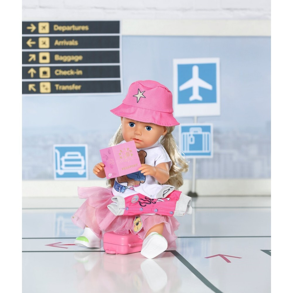 BABY born - Набор для путешествий с одеждой и чемоданом Для куклы 43 см 836316 / артикул   836316  / GTIN 4001167836316