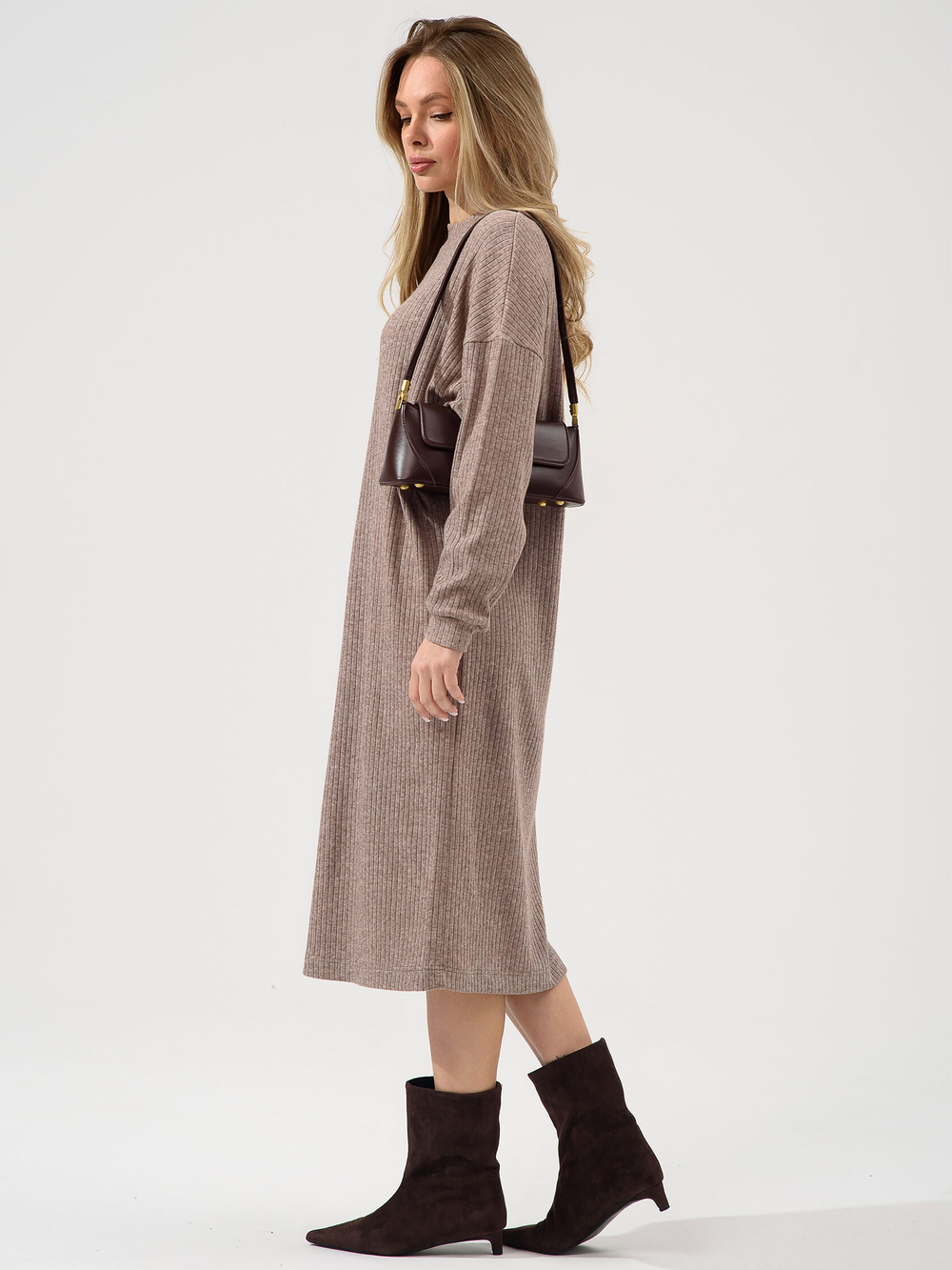 Платье женское "Ангора" (стойка)