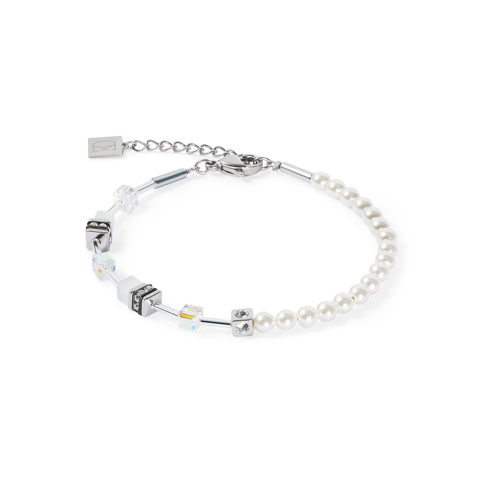 Браслет Coeur de Lion White-Silver 4087/30-1417
