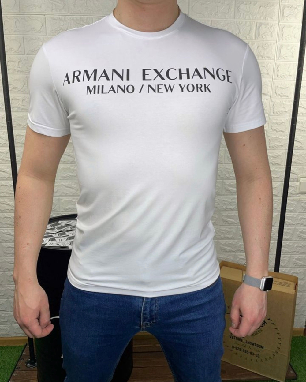 Футболка Armani Exchange премиум