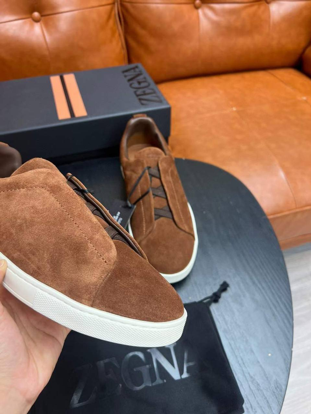 Кеды Zegna
