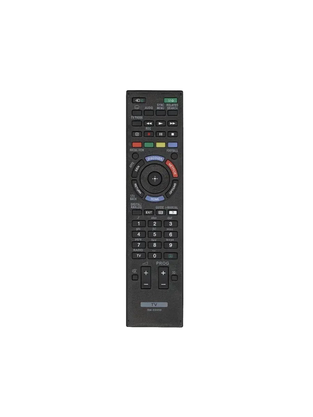 Пульт RM-ED058 для телевизора Sony с батарейками