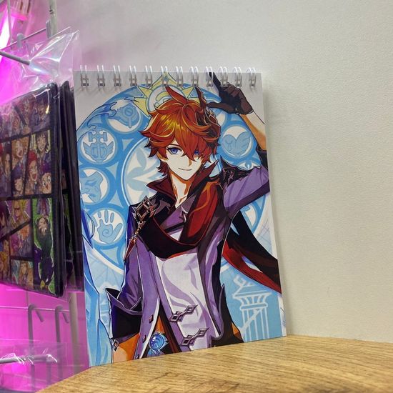 Блокнот Genshin Impact Тарталья