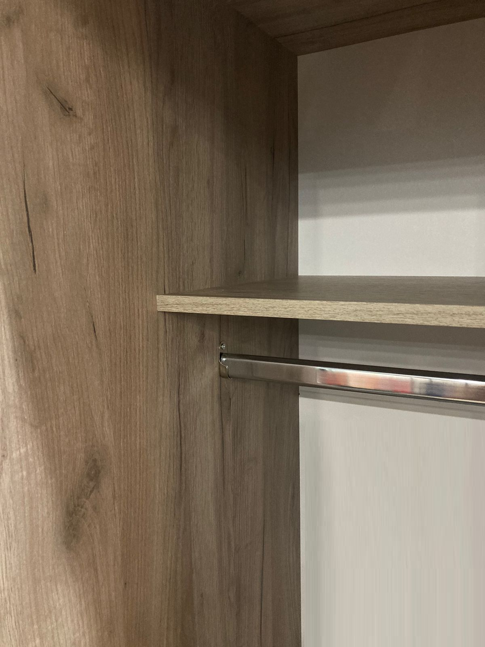 Шкаф-купе Ольга-19 дуб крафт серый/дуб крафт белый