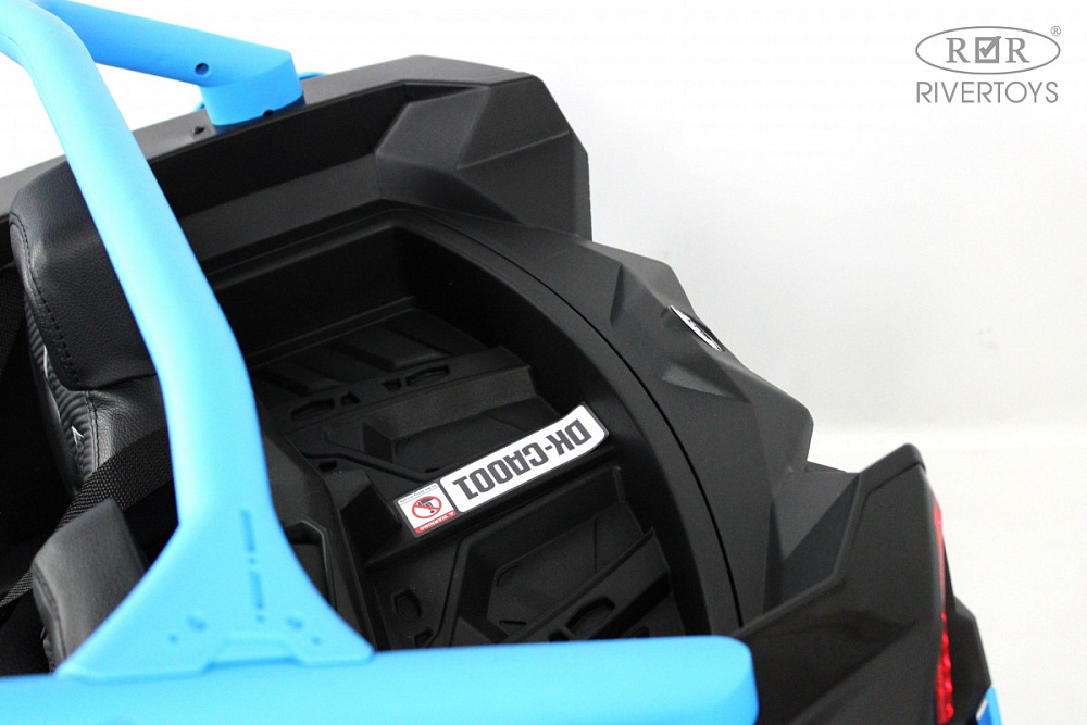 Детский электромобиль RiverToys BRP Can-Am Maverick Y111YY синий