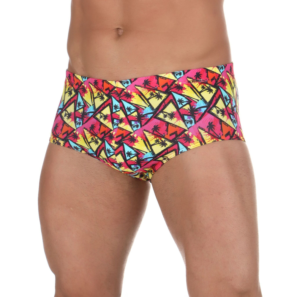 Мужские плавки с ярким принтом Dorenase (Размер: M) (Цвет: разноцветный)