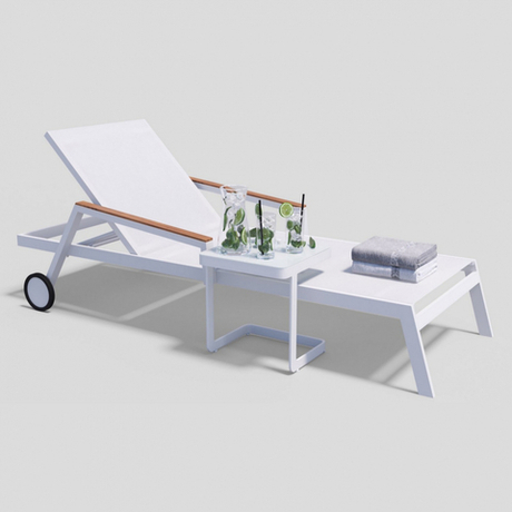 Шезлонг Ideal Patio СПОНДА белый