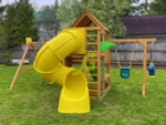 Детская площадка Крафт Pro 4 с трубой мод.2