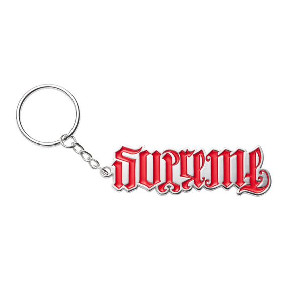 Supreme SS22 Week 4 Ambigram Keychain