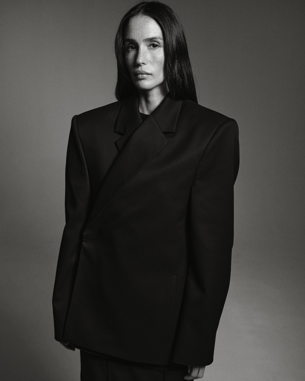 Пиджак OVER черный