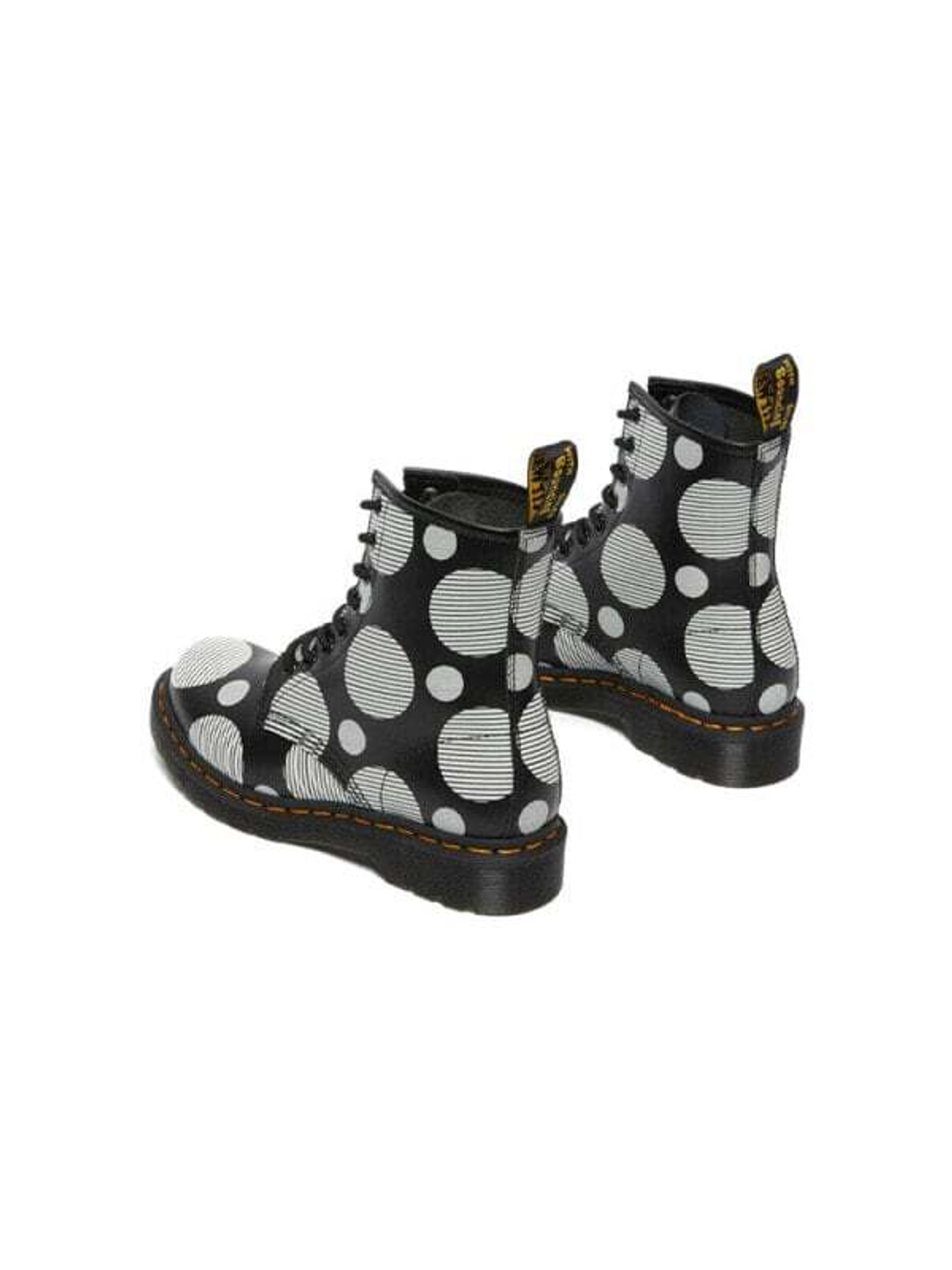 Ботинки Dr. Martens 1460 Polka Dot Smooth Leather 'Black'