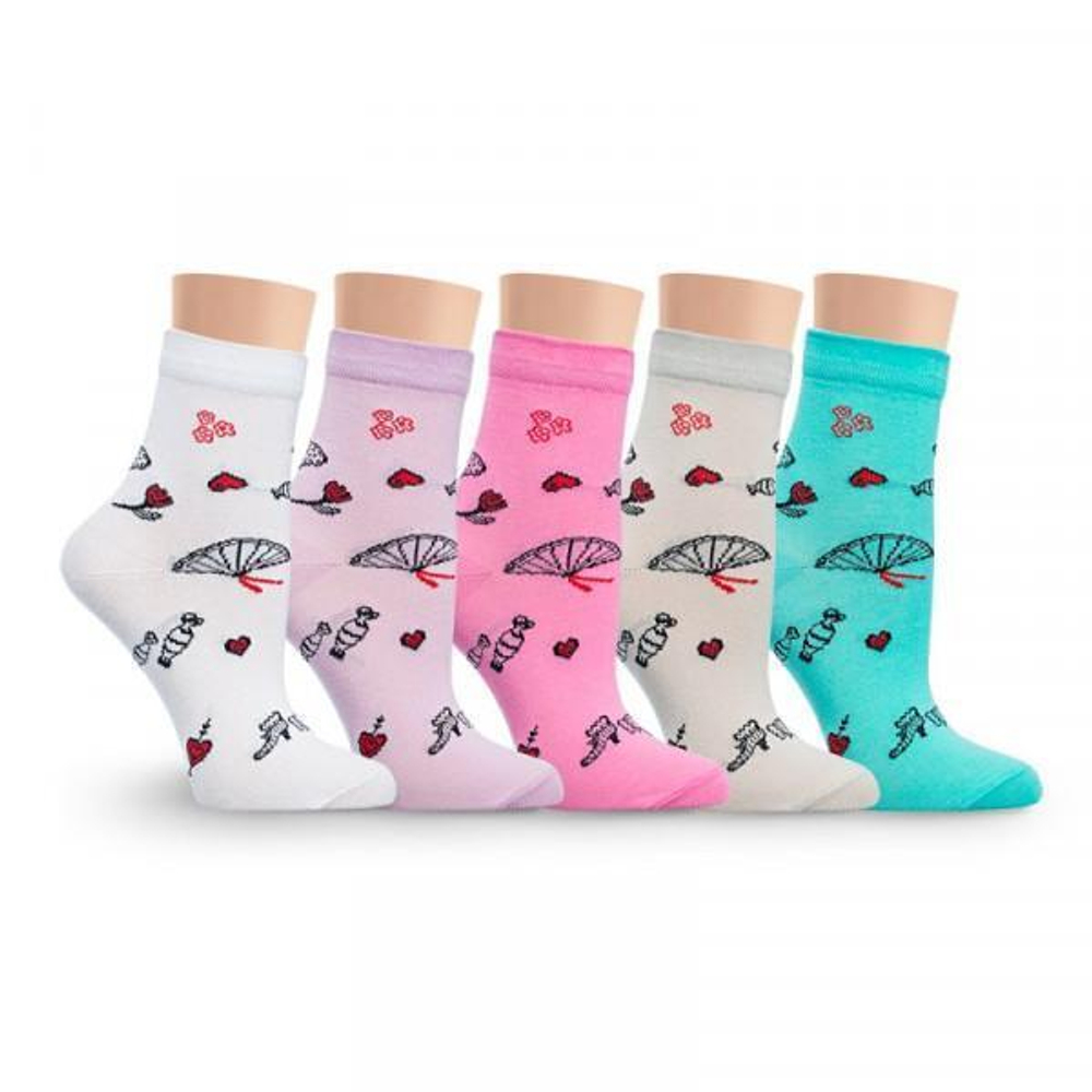 Носки для девочки, хлопок р-р 32-38 39505, 1 шт.