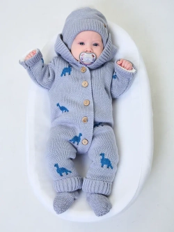 Конверт на выписку для новорожденных утепленный мехом